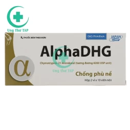 AlphaDHG - Thuốc trị chấn thương phần mềm hiệu quả