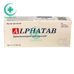 Alphatab 8400 - Thuốc điều trị phù nề sau chấn thương hiệu quả