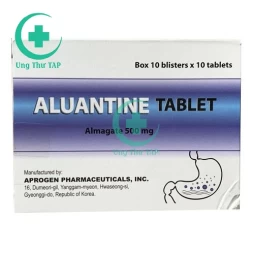 Aluantine tablet - Thuốc điều trị chứng ợ nóng, buồn nôn