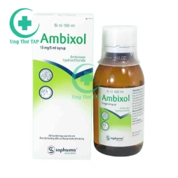 Ambixol 15mg/5ml syrup - Thuốc điều trị viêm phế quản
