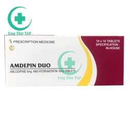 Amdepin Duo - Thuốc điều trị tăng huyết áp của Ấn Độ