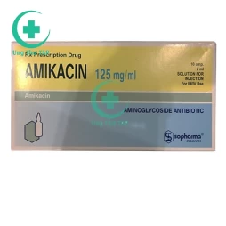 Amikacin 125mg/ml - Thuốc điều trị nhiễm khuẩn nặng của Bulgaria