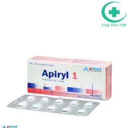 Apiryl 1-  Thuốc điều trị tiểu đường type 2 hiệu quả