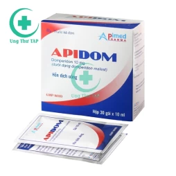 Apidom (Hộp 30 gói) -  Thuốc trị nôn và buồn nôn của Apimed