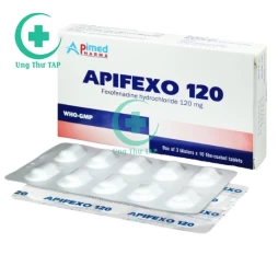 Apifexo 120 - Thuốc điều trị triệu chứng viêm mũi dị ứng