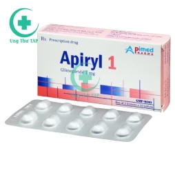 Apiryl 1-  Thuốc điều trị tiểu đường type 2 hiệu quả