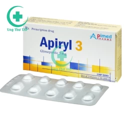 Apiryl 3-  Thuốc điều trị đái đường tuýp 2 hiệu quả