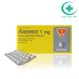 Aremed 1mg Film Coated tablet - Thuốc điều trị ung thư vú