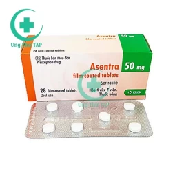 Asentra 50mg - Thuốc điều trị trầm cảm hàng đầu Slovenia