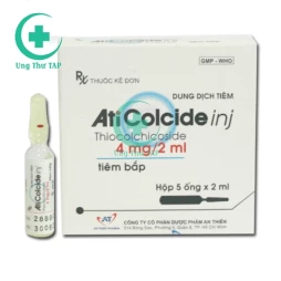 Aticolcide Inj 4mg/2ml - Thuốc hỗ trợ giãn cơ của An Thiên