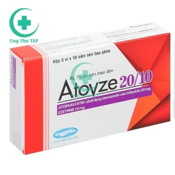 Atovze 20/10 Savipharm - Thuốc điều trị tăng cholesterol máu 