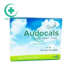 Audocals 5mg- Thuốc cải thiện viêm mũi dị ứng, mày đay hiệu quả