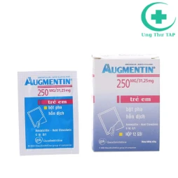 Augmentin 250mg/31,25mg - Thuốc trị nhiễm khuẩn hiệu quả