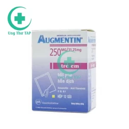 Augmentin 250mg/31,25mg - Thuốc trị nhiễm khuẩn hiệu quả