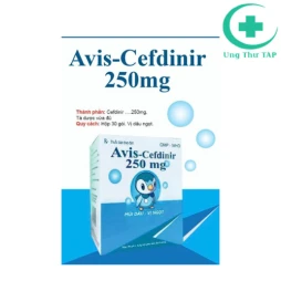 Avis-Cefdinir 250mg - Thuốc trị nhiễm khuẩn hàng đầu