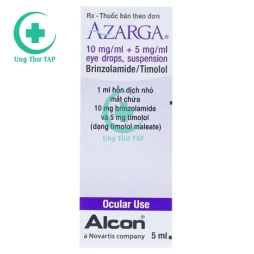 AZARGA 5ML - Thuốc nhỏ mắt điều trị tăng nhãn áp hiệu quả