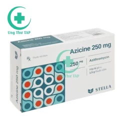 Azicine 250mg Stella - Thuốc điều trị nhiễm khuẩn hiệu quả