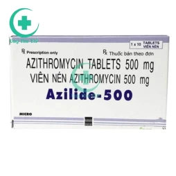 Azilide-500 - Thuốc điều trị nhiễm khuẩn hiệu quả của Ấn Độ