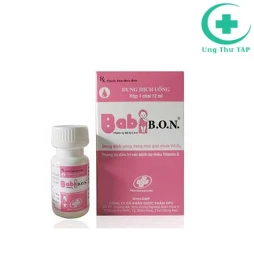 Babi B.O.N - Hỗ trợ điều trị còi xương, suy dinh dưỡng