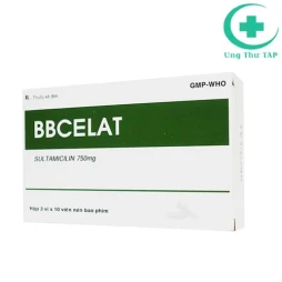 Bbcelat 750mg (Sultamicilin) Tipharco - Thuốc trị nhiễm khuẩn