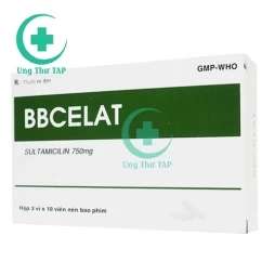 Bbcelat 750mg (Sultamicilin) Tipharco - Thuốc trị nhiễm khuẩn