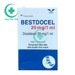 Bestdocel 20mg/1ml - Thuốc kết hợp điều trị các ung thư hiệu quả