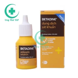 Betadine Antiseptic Solution - Thuốc hỗ trợ sát khuẩn hiệu quả 