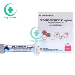 BFS-FUROSEMIDE 40mg/4ml - Thuốc điều trị phù do tim, tăng HA