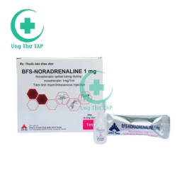 BFS-Noradrenaline 1mg - Thuốc điều trị tụt áp huyết hiệu quả