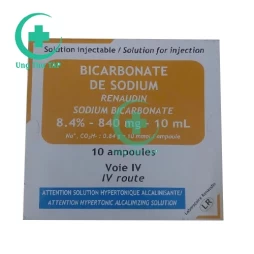 Sodium Bicarbonate Renaudin 8,4% - Trị nhiễm acid chuyển hóa