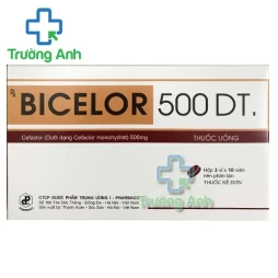 Bicelor 500 DT. - Thuốc điều trị viêm xoang cấp, viêm amidan