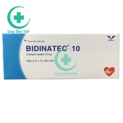 Bidinatec 10mg - Thuốc điều trị suy tim và cao áp huyết