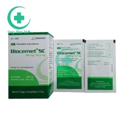 Claminat IMP 500mg/62,5mg - Thuốc chống viêm phế quản hiệu quả