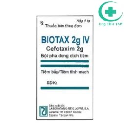 Biotax 2g IV - Thuốc điều trị nhiễm khuẩn hàng đầu