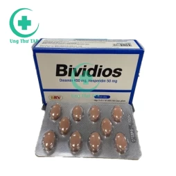 Bividios - Điều trị suy tĩnh mạch - mạch bạch huyết, bệnh trĩ cấp