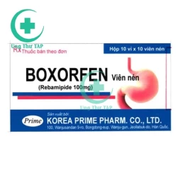 BOXORFEN TABLET - Thuốc hỗ trợ điều trị các bệnh dạ dày - Korea