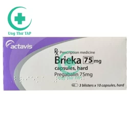 Brieka 75mg - Thuốc điều trị đau thần kinh, động kinh