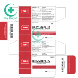 Brozym Plus Takarai - Hỡ trợ giảm sưng, phù nề, tụ máu