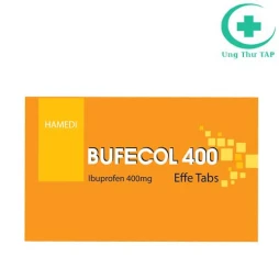 Bufecol 400 Effe Tabs - Thuốc giúp giảm đau, hạ sốt, chống viêm