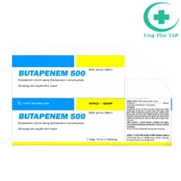 Butapenem 500 - Thuốc điều trị nhiễm khuẩn, nhiễm kí sinh trùng