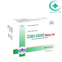 Calci Clorid 500mg/5ml - Thuốc hỗ trợ bổ sung canxi