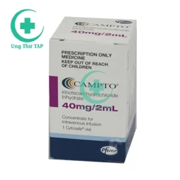 Campto 40mg - Thuốc điều trị ung thư hiệu quả của Australia
