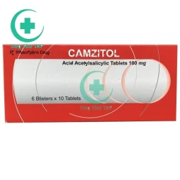 Camzitol 100mg - Thuốc dự phòng nhồi máu cơ tim và đột quỵ