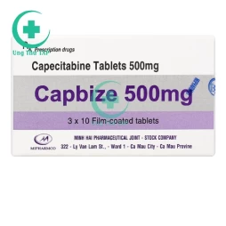 Capbize 500mg - Thuốc điều trị ung thư hiệu quả