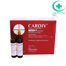 Cardiv 1mg/ml Bernofarm (tiêm) - Thuốc điều trị đau thắt ngực