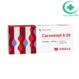 CARVESTAD 6.25 - Thuốc điều trị bệnh về tim mạch hiệu quả