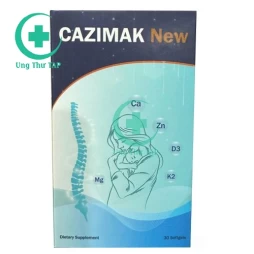 Cazimak Pro - Bổ sung canxi giúp phát triển xương và răng