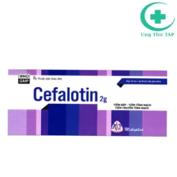 Cefalotin 2g Mekophar - Thuốc điều trị nhiễm trùng hiệu quả
