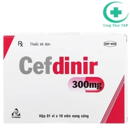 Cefdinir 300mg TV.Pharm - Thuốc điều trị viêm phổi và viêm xoang