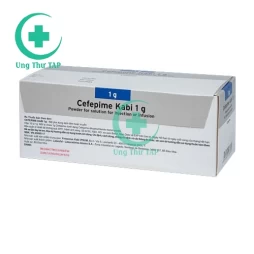 Cefepime Kabi 1g - Thuốc điều trị nhiễm khuẩn nặng